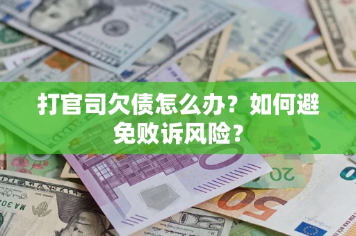 武汉打官司欠债怎么办？如何避免败诉风险？