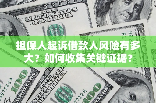 武汉担保人起诉借款人风险有多大？如何收集关键证据？