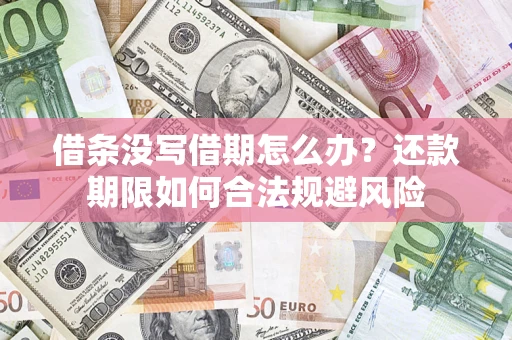 武汉借条没写借期怎么办？还款期限如何合法规避风险